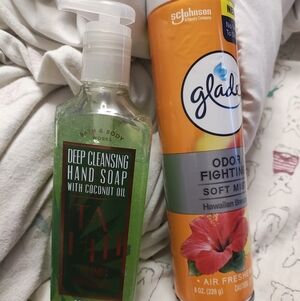 Bath & Body Works Deep Cleansing Hand Soap with Coconut Oil - Glade Spray